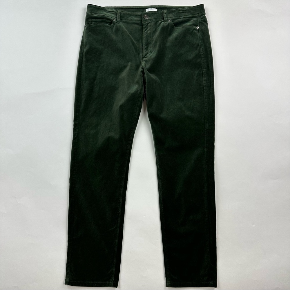 J. Jill Green Velvet Jeans Size 8